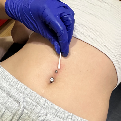 Piercing ombligo